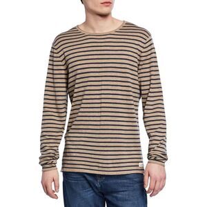 7 For All Mankind Men's Riviera Striped Crewneck Sweater cotton blend size XL